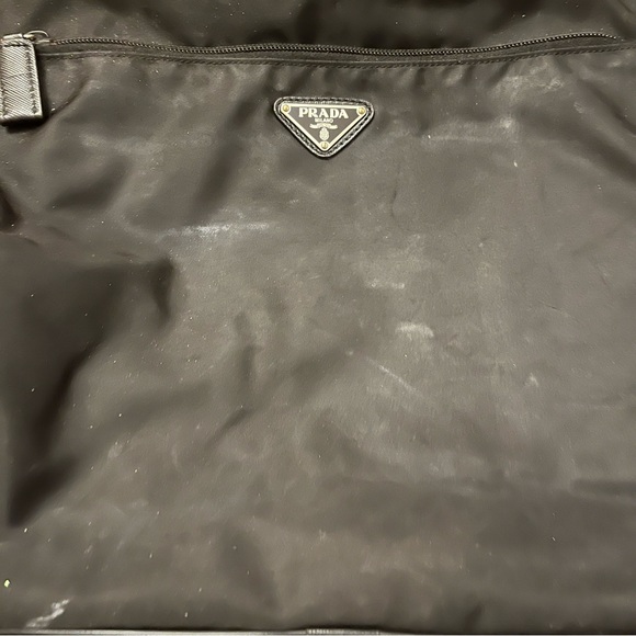 Prada black nylon diaper bag preloved 100% authentic - Picture 4 of 6